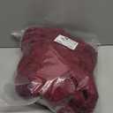 100cm*140cm Burgundy Silk Cotton Fabric Soft Silk Linings Material Sewing DIY Tissue Dress Gown Fabric Lining Tissue (#11 Burgundy)