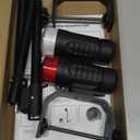Portable Battery Power Boat Navigation Light - Bow and Stern for Pontoon and Small Boat (Black)