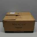 MALACASA 2 Tier Chip and Dip Serving Set with Metal Stand,Ceramic Appetizer Bowls for Party, Multi-Use Food Display for Fruits, Snacks,Black Elegant Tiered Serving Dishes for Party