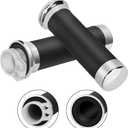 Grip Throttle Tube Replace for Honda OEM:53145-MM8-000, 25mm Right Grip Dual Throttle Tube & Left Handlebar Grip Suitable for Honda VT XVS Shadow 400/750/1100 Magna Sabre