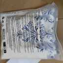 Gardenwed Women's Floral Print Maxi Dress,Spaghetti Strap Smocked Bodice A-Line Sundress with Pockets (Blue, M)