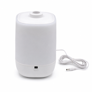 Fontaines Luxury TopFill Cool Mist Humidifier  360° UltraFine Spray, WhisperQuiet Operation, DishwasherSafe Tank, Nightlight & Auto ShutOff, Easy to Clean for Home, Bedroom, Baby Nursery