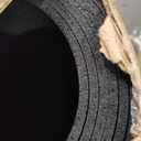 Rubber Cal Elephant Bark Floor Mat (3/16-Inch x 4 x 13-Feet, Black)