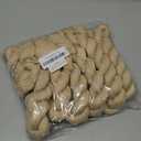 6 Pack Beige Cheesecloth Table Runner 21x120 Inch Boho Wrinkled Sheer Romantic Gauze Decor for Wedding, Bridal Shower, Birthday Party