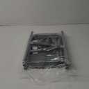 Adjustable Bed Rails for Elderly Adults with Night Light & Bag, Bed Assist Rail with Double Crossbar, Bed Railings Protects Seniors from Falling