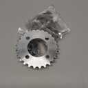 420 Chain Sprocket Kit 25T Rear & 10T Front w/ 32 Links Compatible with Coleman KT196 CK196 Go Kart, Fits Predator 196cc 212cc 6.5HP Engine, 5/8" Bore Jackshaft Sprocket