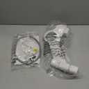 Ultra-Slim Bidet Attachment, Non-Electric Bidet Attachment, Adjustable Fresh Cold Water Pressure, Stainless Steel Inlet (Off-White)