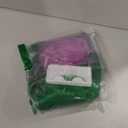 morvally Women Green Costume Wig with Scarf and False Eyelashes Short Green Cosplay Wigs for Adults Halloween Costume Anime Cosplay (Adults)