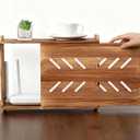 Adjustable Projector Shelf & Router Shelf -Router Box Hider, Modem Cable Router Cover Organized Power Strip Cable Management Hider, Storage Solutions Suitable for Homes or Offices