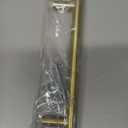 701-128BB Brushed Brass Modern Gold Cabinet Pulls Long Solid Euro Style T Bar Kitchen Cabinet Handles- 5 inch (128mm) Hole Centers- 25 Pack