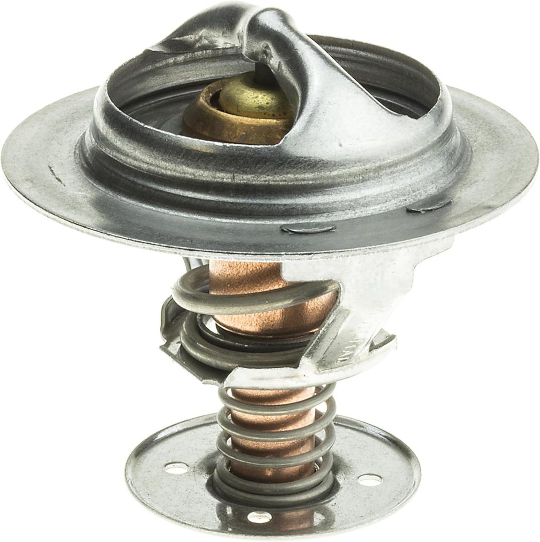 MotoRad 655-160 Thermostat Engine Coolant Thermostat Fits Ford F-150 1123 Mustang 1123 Expedition 1522 Transit-250 1523 Fusion 1320 Explorer 20-23 Bronco 21-23 Escape 20-22 Edge 15-23 C-Max 13