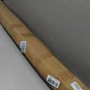 8FT Acrylic Curtain Rod Set for 96" windows,Clear Drapery Rod(Gold Bracket)