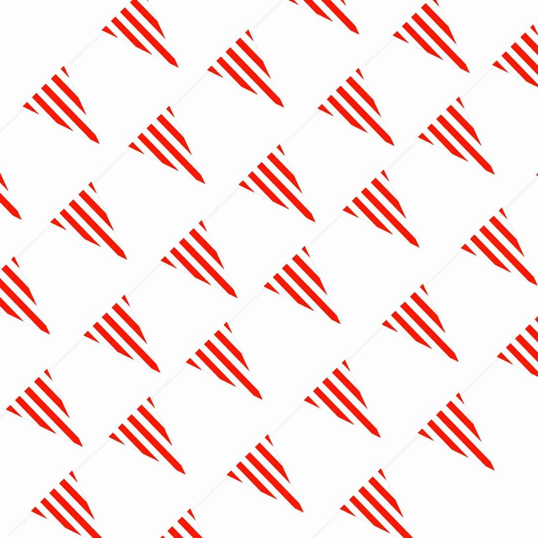 Piokio 100ft Red and White Striped Pennant Banner, Carnival Circus Theme Party Decorations Supplies, String Triangle Bunting Flags for Birthday Party, Festival Celebration, Events Classroom Decor (12x18 Inch(48 pcs))