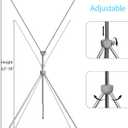BTDVR 2 Pack X Banner Stand, Adjustable Retractable banner stand with Portable Carry Bag, Fits Banners 23"x63" to 32"x78", Sturdy & Lightweight for Trade Shows, Stores, Restaurant & Party