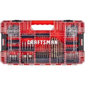 CRAFTSMAN Shock-Resistant Impact Driver Bit Set (140-Piece), CMAF140SET