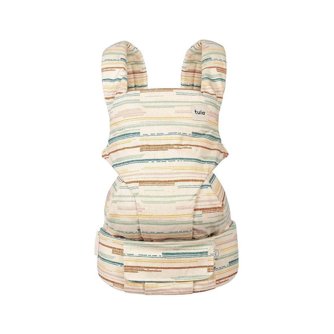 Baby Tula Explore Cotton Baby Carrier 7-45 lb, Adjustable Newborn to Toddler Carrier, Multiple Ergonomic Positions Front and Back, Soft and Supportive Explore, Geode Hemp