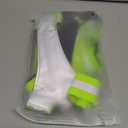 Zacro LED Reflective Vest Running Gear, 5 Lights Colors High Visibility Reflective Running Gear Rechargeable Light Up Running Vest for Walking Running Cycling, Adjustable for Men Women Kids (Bright Green)