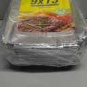 GrillChef Aluminum Foil Pans with Lids, Disposable 9x13 Baking Pans, 25 Pack Tin Foil Holders Half Size for Cake, Steam Table, Cooking, Heating, Storing, Aluminum Trays Heavy Duty
