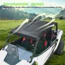 SAUTVS Sport Roof Top for Polaris RZR XP 4 1000 2024 2025, Dustproof Heavy Duty Poly 5-piece Combination Roof for Polaris RZR XP 4 1000 2024 2025 Accessories(Replace #2884554)