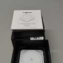 2026 UpgradedWireless Charger 3 in 1, Foldable Wireless Charging Station with Light for Apple MagSafe Charger, Travel Magnetic Charger for iPhone 17/16/15/14/13/12 Apple Watch AirPods (20W Adapter) (white)