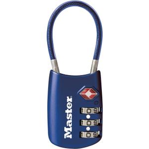 Master Lock 4688D Set Your Own Combination TSA Approved Luggage Lock, 1 Pack