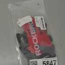 ROCKBROS Cycling Gloves for Men Women - Breathable Gel Pad Road Mountain Bike Gloves - Touch Screen Anti-Slip MTB Gloves for Cycling Workout Outdoor Sports (Large, Full Red)