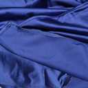 Memoriesea Women's Sexy One Shoulder High Split Cocktail Wedding Party Maxi Dress. Size S, Blue