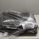 HOMORE Bathroom Runner Rugs 24 x 70 Non Slip Washable Long Bath Rug, Black Rugs for Bathroom Absorbent Bath Rug Runner with TPR Backing, Soft and Thick Bath Mat for Shower Floor