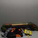 13-Inch String Trimmer Cordless,(2 x 21V 5.0Ah Batteries & Charger), 2 in 1 Trimmer & Edger, Electric Weed Wacker with Auto Rope Spool Feed, 6 Pcs 4M Spool Line for Yard, Garden, Green