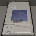 INOVADAY 100% Blackout Curtains for Bedroom, Black Out Curtains 84 Inch Long, Clip Rings Linen Blackout Drapes, Thermal Insulated Room Darkening for Living Room, 2 Panels - Beige,W50xL84