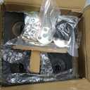 Airy Abode Premium Black Square Furniture Legs (Full Install Kit) - Pick Your Size and Color