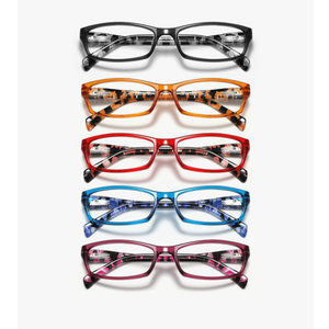 Reading Glasses for Women Men- Blue Light Blocking Spring Hinge Computer Readers Anti Glare UV Eyeglasses +2.00