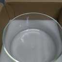 Glass Trifle Bowl with Airtight Lid, 197oz Large Salad Bowl, Glass Serving Bowl for Popcorn, Cake, Salad, Fruit, Baking, Dessert and Party Diy, BPA Free, Oven, Dishwasher Safe