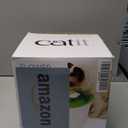 Catit LED Flower Fountain with Triple Action Filter, Cat Drinking Water Fountain, 3 L (9.0 x 8.3 x 7.7 Inches, Green)