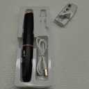 Heated Eyelash Curlers - 2 in 1 Clip- Type Heated lash Curler Electric Eyelash Curler LED Display 3 Temp Settings for Makeup Tools USB Rechargeable Natural Curling 24H Long Lasting-A1A