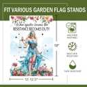 When Injustice Becomes Law Resistance Becomes Duty Garden Flag
Feminist Social Justice Goddess Small Yard Outside Decoration, Human Rights Equality Floral Outdoor Home Decor Double Sided