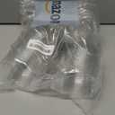 50 Pack 9 oz Clear Plastic Dessert Cups with Dome Lids,No Hole Disposable Snack Bowls for Pudding,Parfait,Fruits,Ice Cream,Cake