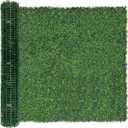 Artificial Ivy Privacy Fence Screen: 72"x 144" (72 SQFT) 4-Layer Leaf UV-Anti Faux Greenery Boxwood Backdrop Ivy Vine Leaf Panels for Outdoor, Indoor, Garden, Backyard and Decor