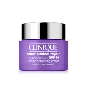 Clinique Smart Clinical Repair Broad Spectrum SPF 30 Wrinkle Correcting Cream with Peptides, Hyaluronic Acid + Glycerin | Protecting + Repairing