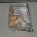 Meanplan 6 Set DIY Wooden Hairbrush Painting Kits Make Your Own Hair Brush Girls Hand-Painted Hairbrush Night Party Supplies with Paint Brush and Palette for DIY Gift Party Crafts