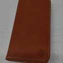 SHIELDON Case for iPhone 14 Pro 5G 2022, Genuine Leather Wallet Case with Kickstand RFID Blocking Card Holder Magnetic Shock Absorbing Cover Compatible with iPhone 14 Pro 6.1" - Retro Brown