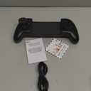 Mocagen Phone Game Controllers for iphone/Android, Marco Buttons, Analog Triggers, No Drift Joysticks & Thumb Grips, Turbo, Vibration (Black)