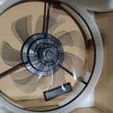 20 Inch Ceiling Fan with Lights, Modern Low Profile Ceiling Fan