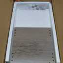 Bathroom Storage Cabinet, Small Corner Floor Cabinet with 2 Doors and Adjustable Shelf, Narrow Toilet Paper Cabinets, Bathroom Organizer for Small Spaces, 7.9" D x 7.9" W x 29.5" H Greige