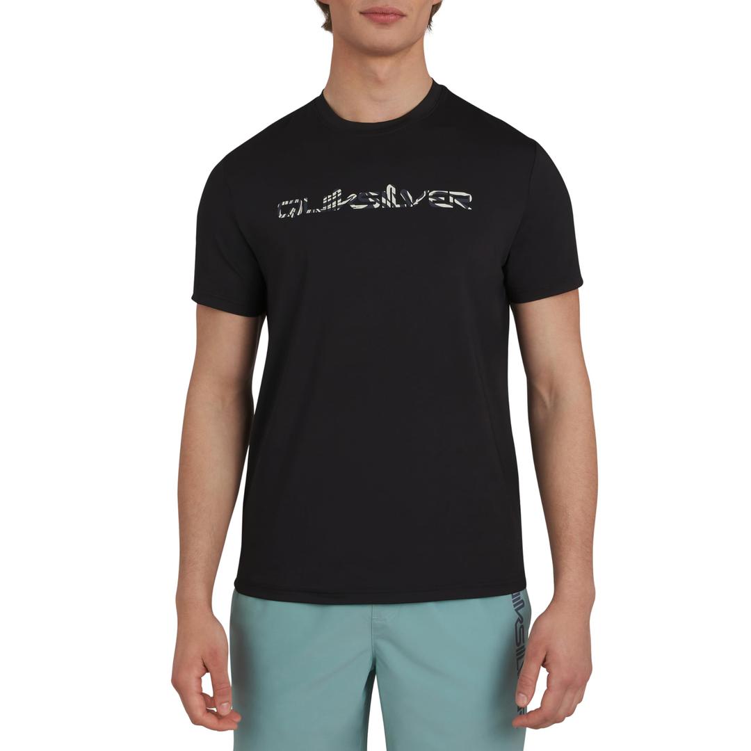 Quiksilver Men's Swimwear Regular Fit UPF 50 Short Sleeve Sun Tee, XL