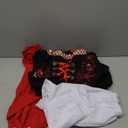 Abaowedding Women's German Dirndl Dress Oktoberfest Carnival Costumes Bavarian (Medium, Red)