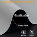 Silicone Mat 3FT x 5FT (90x150cm), Gray, 59.1"L x 35.5"W