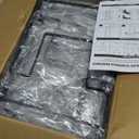 MUDEELA 10-Tier Pots and Pans Organizer under Cabinet, 23.62" Height Heavy Duty Pot and Pan Organizer Kitchen Cabinet Organization and Storage, Adjustable Pot Rack for Frying Pan, Cast Iron Skillet