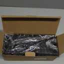 Moforoco Extra Large Sponge Holder for Kitchen Sink Organizer Caddy, Dish Brush Scrubber Holder,Stainless Steel Sink Box Utensil Holder,Soap Dispenser Set Tray Counter Accessories & Storage Rack (Black)