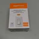 Amazon Basics Smart Dimmer Switch, 3-Way, Works with Alexa Only, 2.4 GHz Wi-Fi, No Hub Required, White
